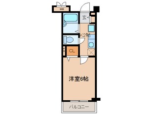 クレール加茂の物件間取画像